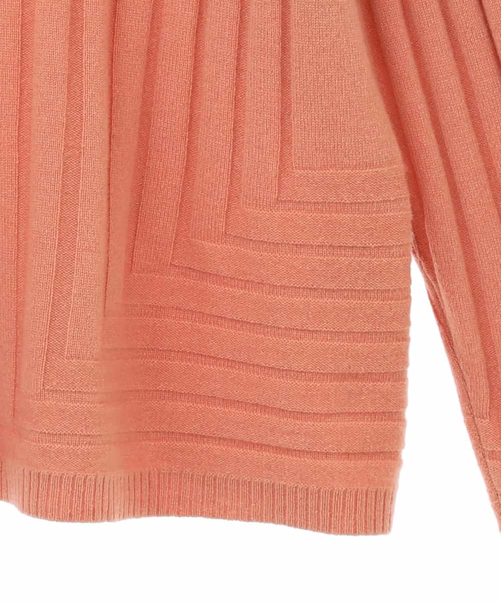 RLFAX11230 HIROKO BIS GRANDE(ヒロコ ビス グランデ) エアヤーンハイネックニットプルオーバー オレンジ