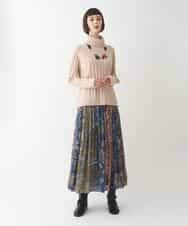 RLFAX11230 HIROKO BIS GRANDE(ヒロコ ビス グランデ) エアヤーンハイネックニットプルオーバー オレンジ