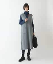 RLFAX11230 HIROKO BIS GRANDE(ヒロコ ビス グランデ) エアヤーンハイネックニットプルオーバー オレンジ