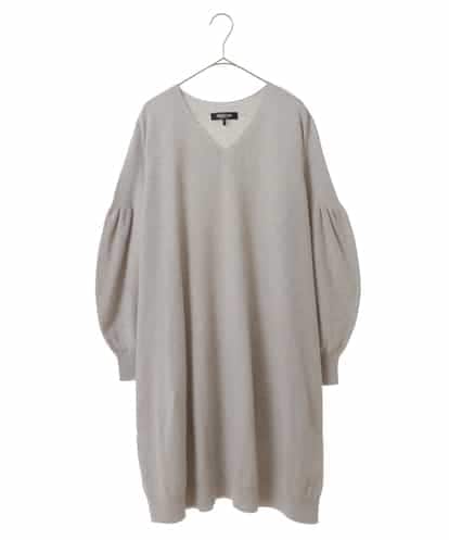 RLFCW06300 HIROKO BIS GRANDE 【大きいサイズ】ボリュームスリーブウールチュニック