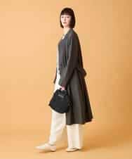 RLFED25320 HIROKO BIS GRANDE(ヒロコ ビス グランデ) 【大きいサイズ】アーティスティックジャガードニットプルオーバー /洗える ベージュ