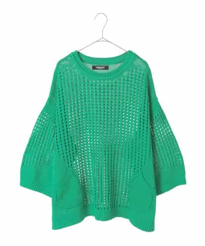 RLFFD41320  ざっくりメッシュニットプルオーバー