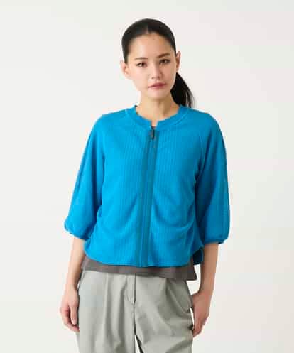 RLFFD48330  リブポイントコンパクトニットカーディガン