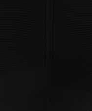 RLFJM01290 HIROKO BIS GRANDE(ヒロコ ビス グランデ) 【洗える】編みボーダーニットカーディガン ブラウン