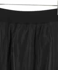 RLGAD32420 HIROKO BIS GRANDE(ヒロコ ビス グランデ) 【大きいサイズ】異素材ジョイントニットスカート ブラック