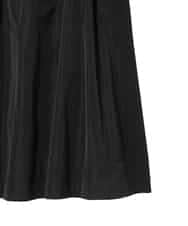 RLGAD32420 HIROKO BIS GRANDE(ヒロコ ビス グランデ) 【大きいサイズ】異素材ジョイントニットスカート ブラック