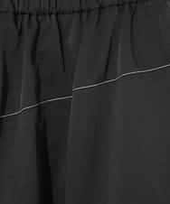 RLHAD28280 HIROKO BIS GRANDE(ヒロコ ビス グランデ) 【大きいサイズ】ステッチデザインフレアスカート /洗える ブラック