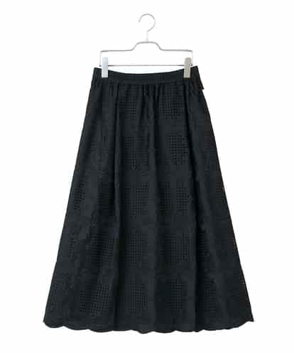 RLHAF50410 HIROKO BIS GRANDE 【大きいサイズ】モチーフレースデザインスカート