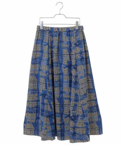 RLHAQ30290 HIROKO BIS GRANDE 【洗える】チェックプリントスカート