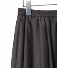RLHED51310 HIROKO BIS GRANDE(ヒロコ ビス グランデ) かまぼこプリーツスカート ダークグレー