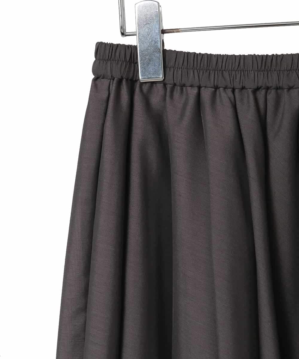 RLHED51310 HIROKO BIS GRANDE(ヒロコ ビス グランデ) かまぼこプリーツスカート ダークグレー