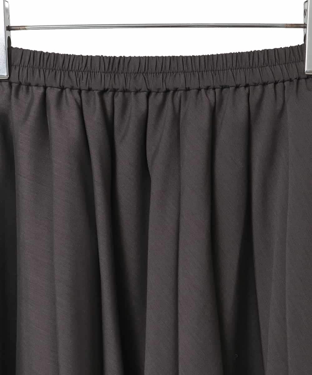 RLHED51310 HIROKO BIS GRANDE(ヒロコ ビス グランデ) かまぼこプリーツスカート ダークグレー