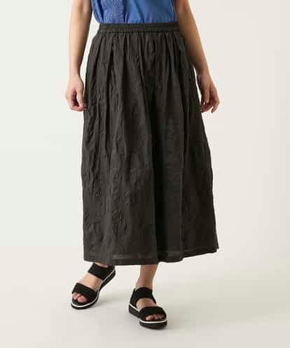 RLHFD26310 HIROKO BIS GRANDE ボタニカルモチーフスカート