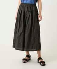 RLHFD26310 HIROKO BIS GRANDE(ヒロコ ビス グランデ) ボタニカルモチーフスカート ホワイト