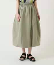 RLHGE59280 HIROKO BIS GRANDE(ヒロコ ビス グランデ) カーブタックバルーンスカート カーキ