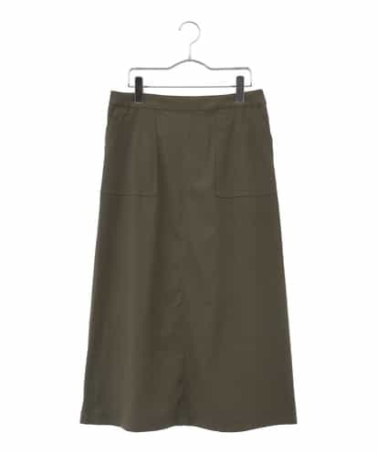 RLHGS06250  【洗える/日本製】バックフレアセミタイトスカート