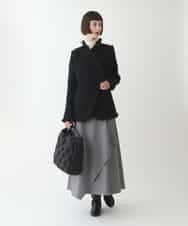 RLJAX11510 HIROKO BIS GRANDE(ヒロコ ビス グランデ) ループフリンジデザインジャケット ベージュ