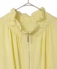 RLJED01410 HIROKO BIS GRANDE(ヒロコ ビス グランデ) ナチュラルワッシャーギャザーライトブルゾン ライトイエロー