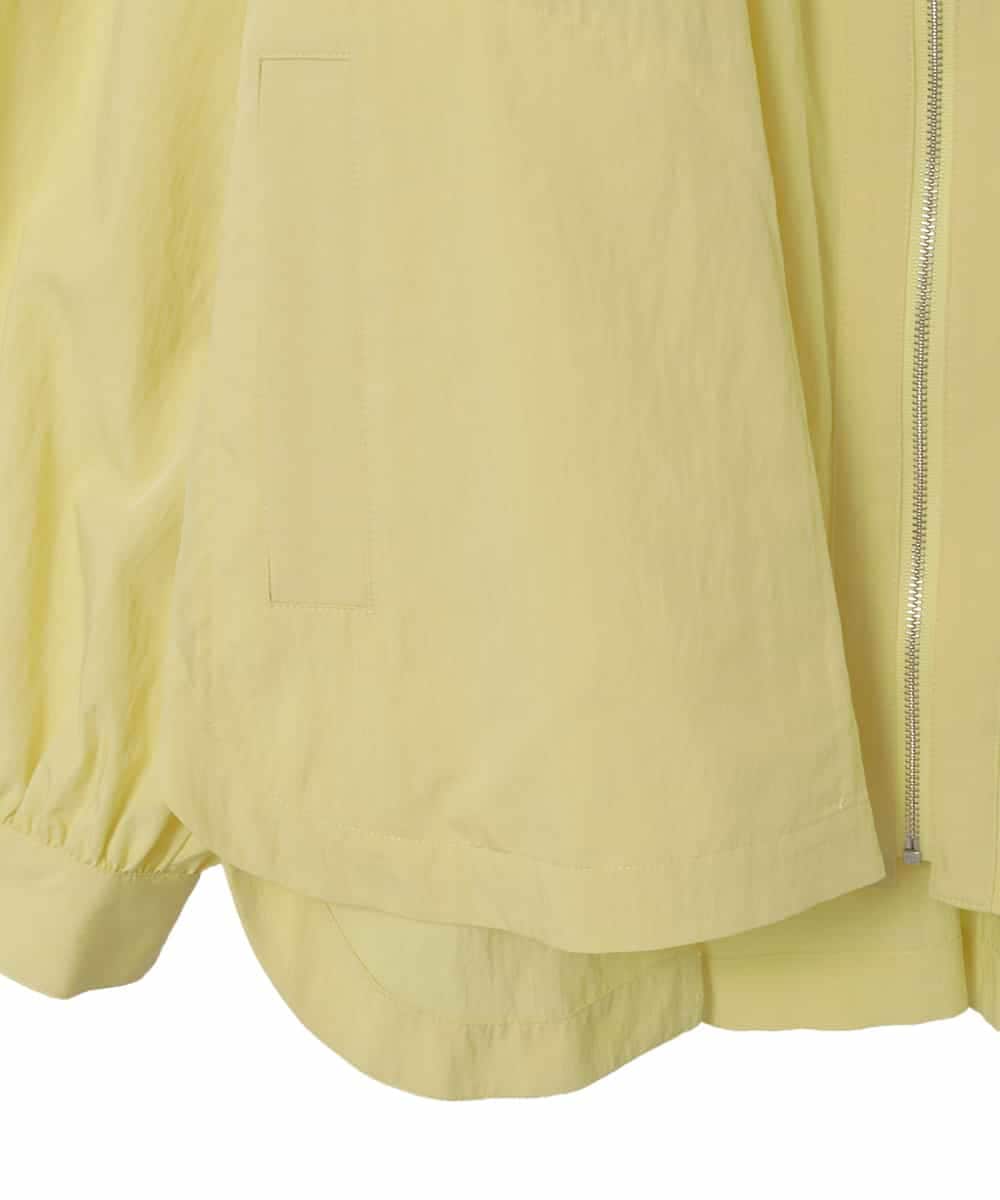 RLJED01410 HIROKO BIS GRANDE(ヒロコ ビス グランデ) ナチュラルワッシャーギャザーライトブルゾン ライトイエロー