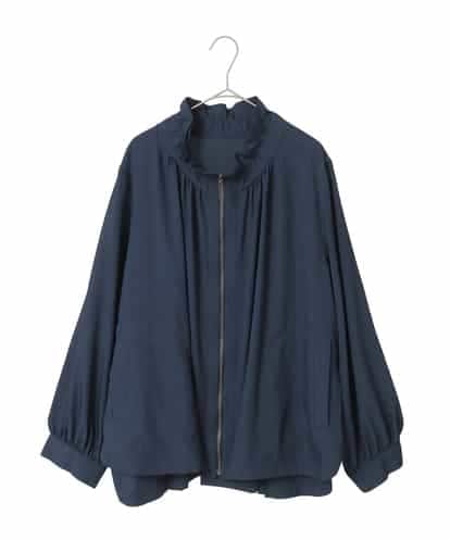 RLJED01410 HIROKO BIS GRANDE ナチュラルワッシャーギャザーライトブルゾン