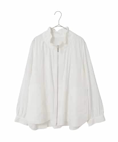 RLJED01410 HIROKO BIS GRANDE ナチュラルワッシャーギャザーライトブルゾン