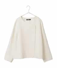 RLJED45410 HIROKO BIS GRANDE(ヒロコ ビス グランデ) ジャカードノーカラージャケット アイボリー