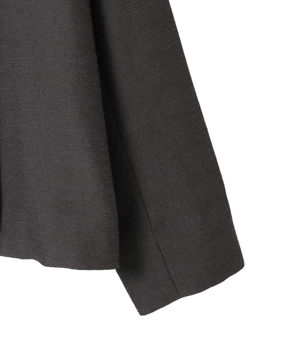 RLJED45410 HIROKO BIS GRANDE(ヒロコ ビス グランデ) ジャカードノーカラージャケット ダークグレー