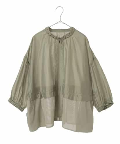 RLJIE01310 HIROKO BIS GRANDE メッシュアクセントジップアップブルゾン