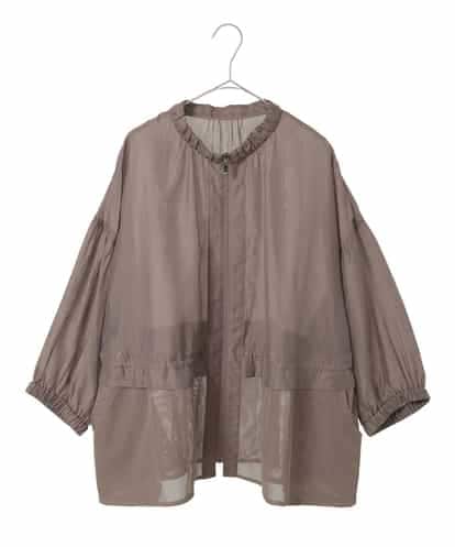 RLJIE01310 HIROKO BIS GRANDE メッシュアクセントジップアップブルゾン