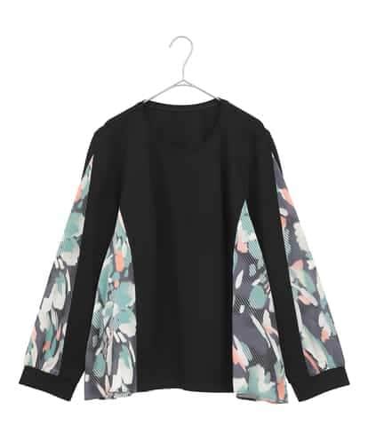 RLKAE35280  デジタルフラワージョイントカットソー