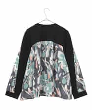 RLKAE35280 HIROKO BIS GRANDE(ヒロコ ビス グランデ) デジタルフラワージョイントカットソー ブラック