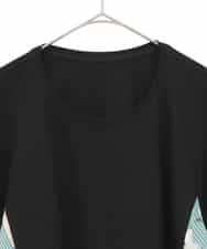 RLKAE35280 HIROKO BIS GRANDE(ヒロコ ビス グランデ) デジタルフラワージョイントカットソー ブラック