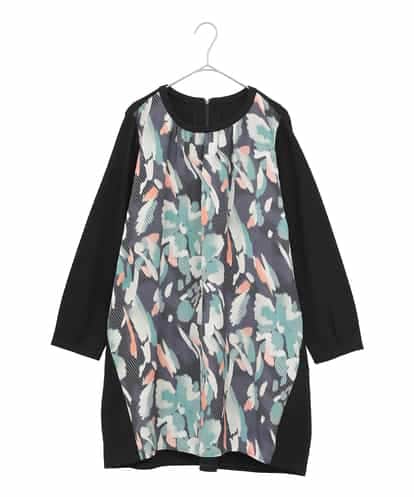 RLKAE36300 HIROKO BIS GRANDE デジタルフラワージョイントチュニック