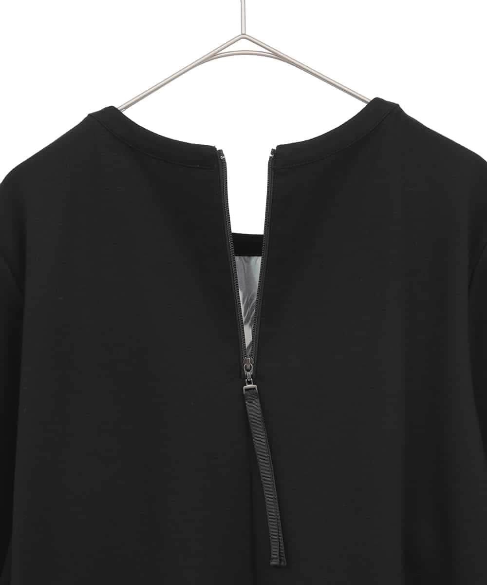 RLKAE36300 HIROKO BIS GRANDE(ヒロコ ビス グランデ) デジタルフラワージョイントチュニック ブラック