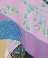 RLKAE38250 HIROKO BIS GRANDE(ヒロコ ビス グランデ) デシンジョイントアートプリントプルオーバー ネイビー