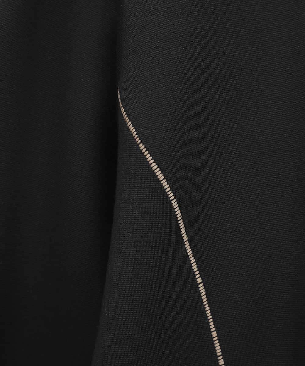 RLKAE40280 HIROKO BIS GRANDE(ヒロコ ビス グランデ) ラインアクセントポンチプルオーバー ブラック