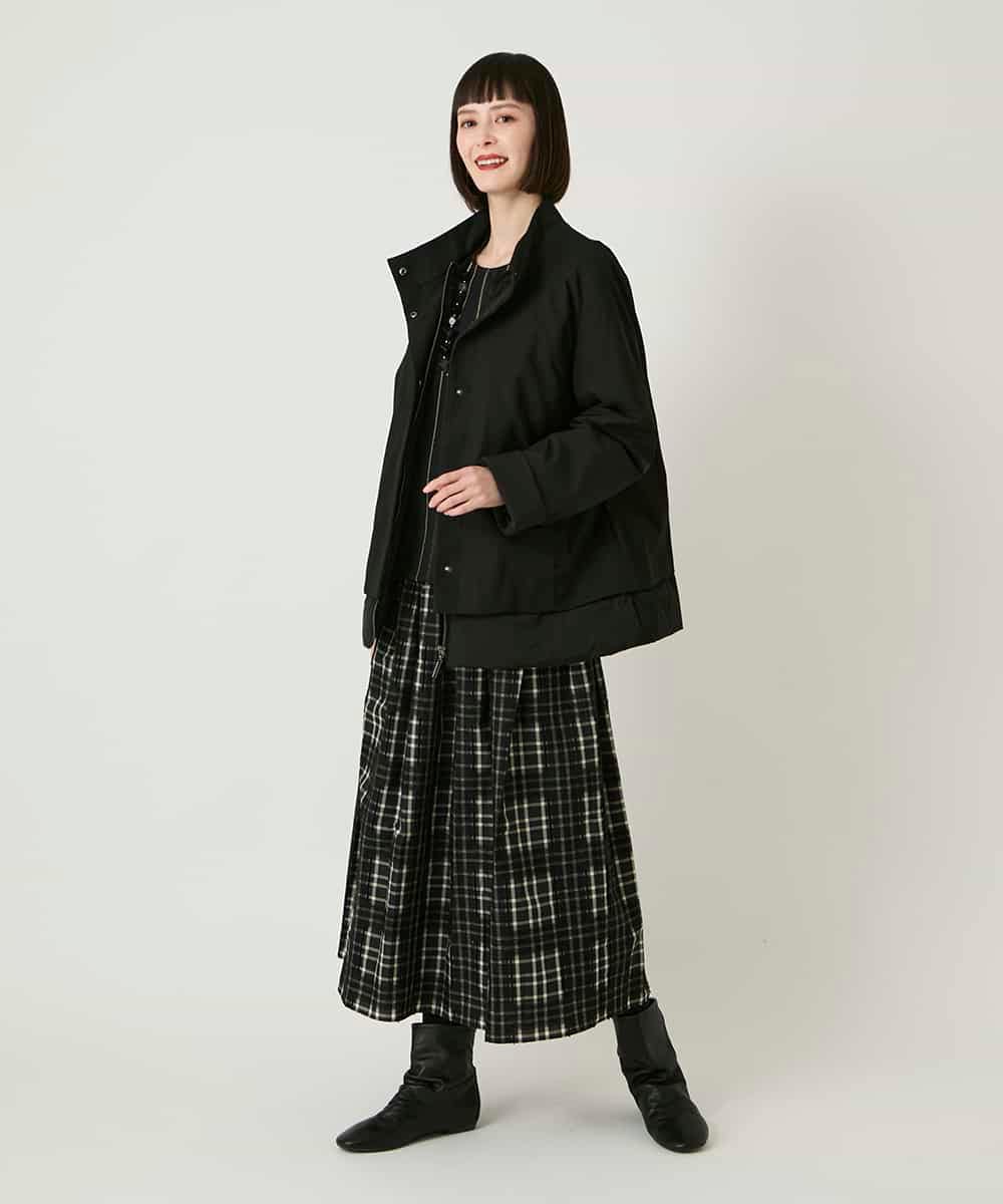 RLKAE40280 HIROKO BIS GRANDE(ヒロコ ビス グランデ) ラインアクセントポンチプルオーバー ブラック