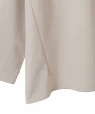 RLKAF07290 HIROKO BIS GRANDE(ヒロコ ビス グランデ) 【大きいサイズ】グラフィカルモチーフデザインスウェット ベージュ