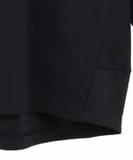 RLKCW20200 HIROKO BIS GRANDE(ヒロコ ビス グランデ) 【大きいサイズ】オーバーシルエットジャージープルオーバー /洗濯機で洗える ブラック