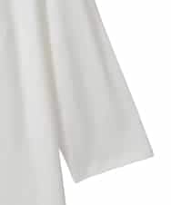 RLKED23250 HIROKO BIS GRANDE(ヒロコ ビス グランデ) フローラルタイポTシャツ ホワイト