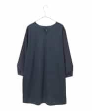 RLKFD36280 HIROKO BIS GRANDE(ヒロコ ビス グランデ) グラフィカルプリントチュニックプルオーバー ブルー