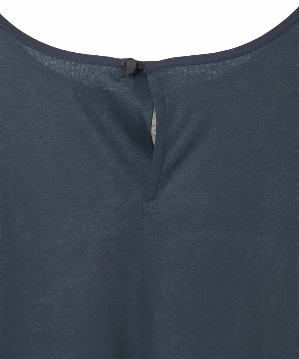 RLKFD36280 HIROKO BIS GRANDE(ヒロコ ビス グランデ) グラフィカルプリントチュニックプルオーバー ブルー