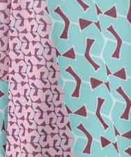 RLKFD40210 HIROKO BIS GRANDE(ヒロコ ビス グランデ) 【大きいサイズ】幾何デザインボックスシルエットブラウス グリーン