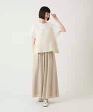 RLKGE26250 HIROKO BIS GRANDE(ヒロコ ビス グランデ) スカラップレースデザインカットソー オレンジ