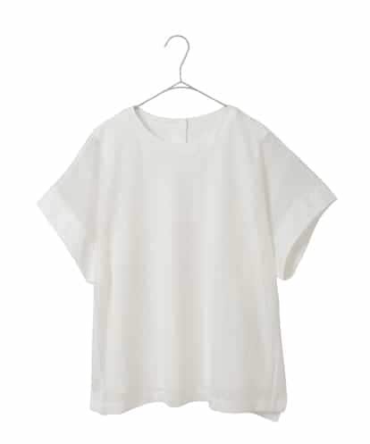 RLKGE30250  【大きいサイズ】ストライプレースカットソー