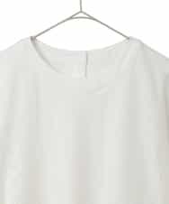 RLKGE30250 HIROKO BIS GRANDE(ヒロコ ビス グランデ) 【大きいサイズ】ストライプレースカットソー ホワイト