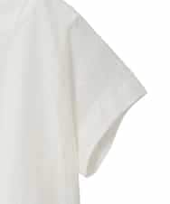 RLKGE30250 HIROKO BIS GRANDE(ヒロコ ビス グランデ) 【大きいサイズ】ストライプレースカットソー ホワイト