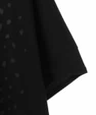 RLKGU53210 HIROKO BIS GRANDE(ヒロコ ビス グランデ) 【洗える】レオパードパターンデザインチュニック ブラック