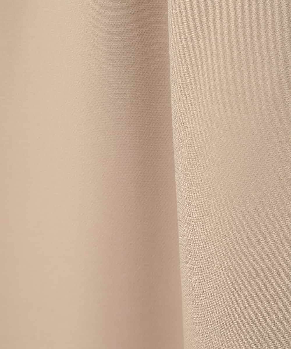 RLLAA32280 HIROKO BIS GRANDE(ヒロコ ビス グランデ) 【大きいサイズ】ダブルクロスワイドパンツ /洗える ベージュ