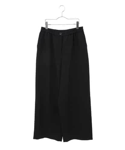 RLLAA32280 HIROKO BIS GRANDE 【大きいサイズ】ダブルクロスワイドパンツ /洗える